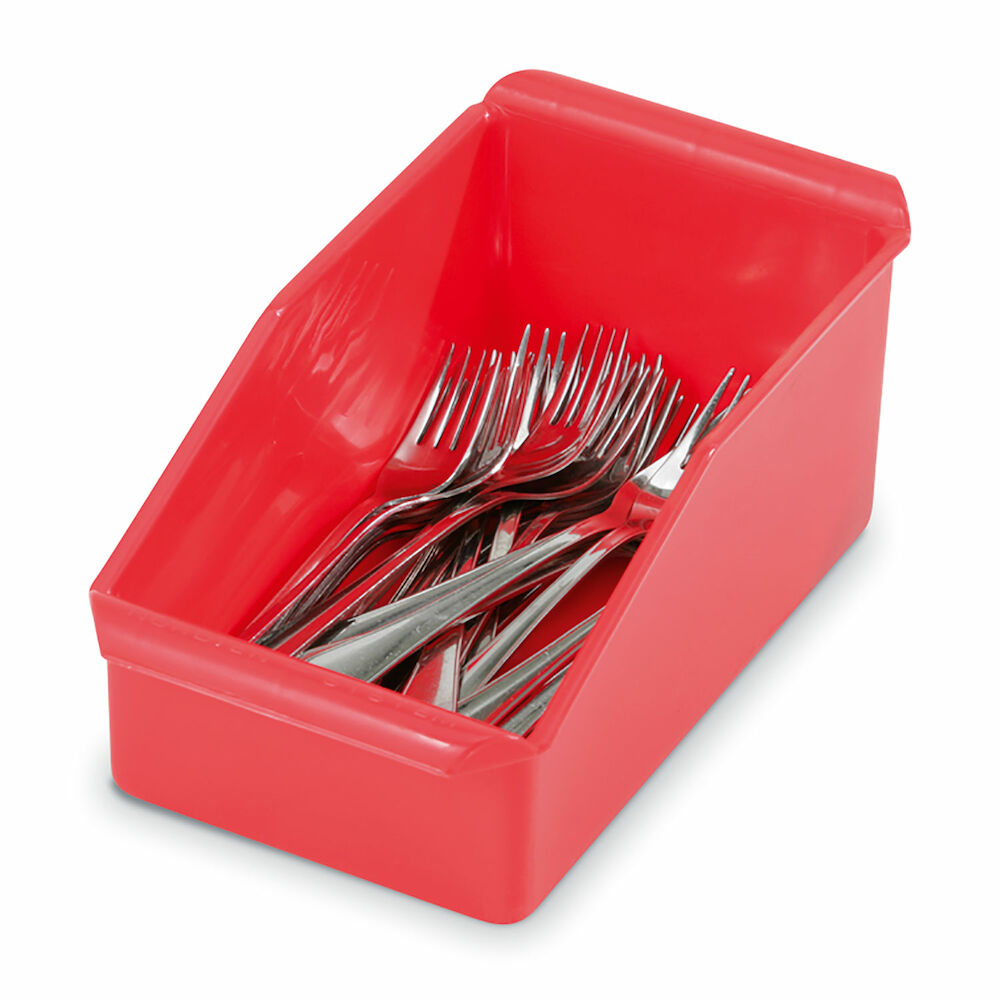 Cutlery box Metos 123R, red