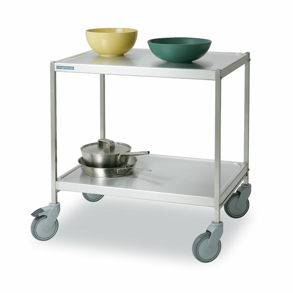 Service trolley Metos SET-75WH/2, 2 tiers, without handle