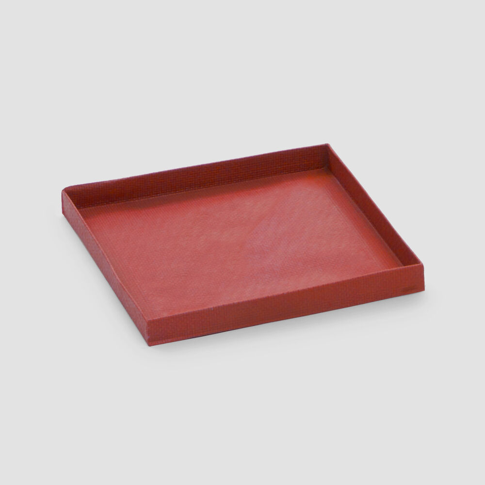 Quarter size cooking tray Red for High Speed oven Metos Connex12/eikone1s