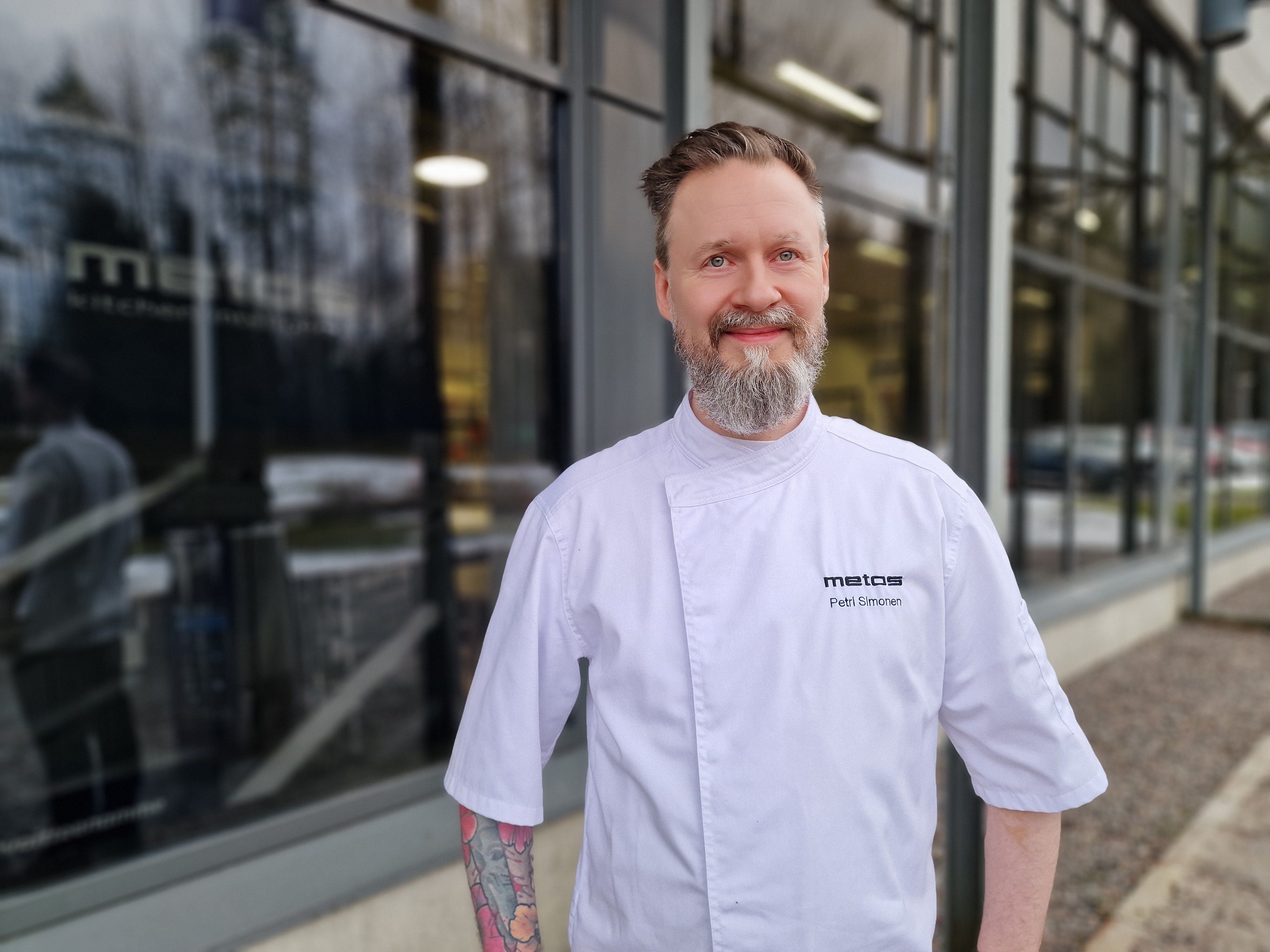 Metos, keittiö- ja koulutuspäällikkö Petri Simonen