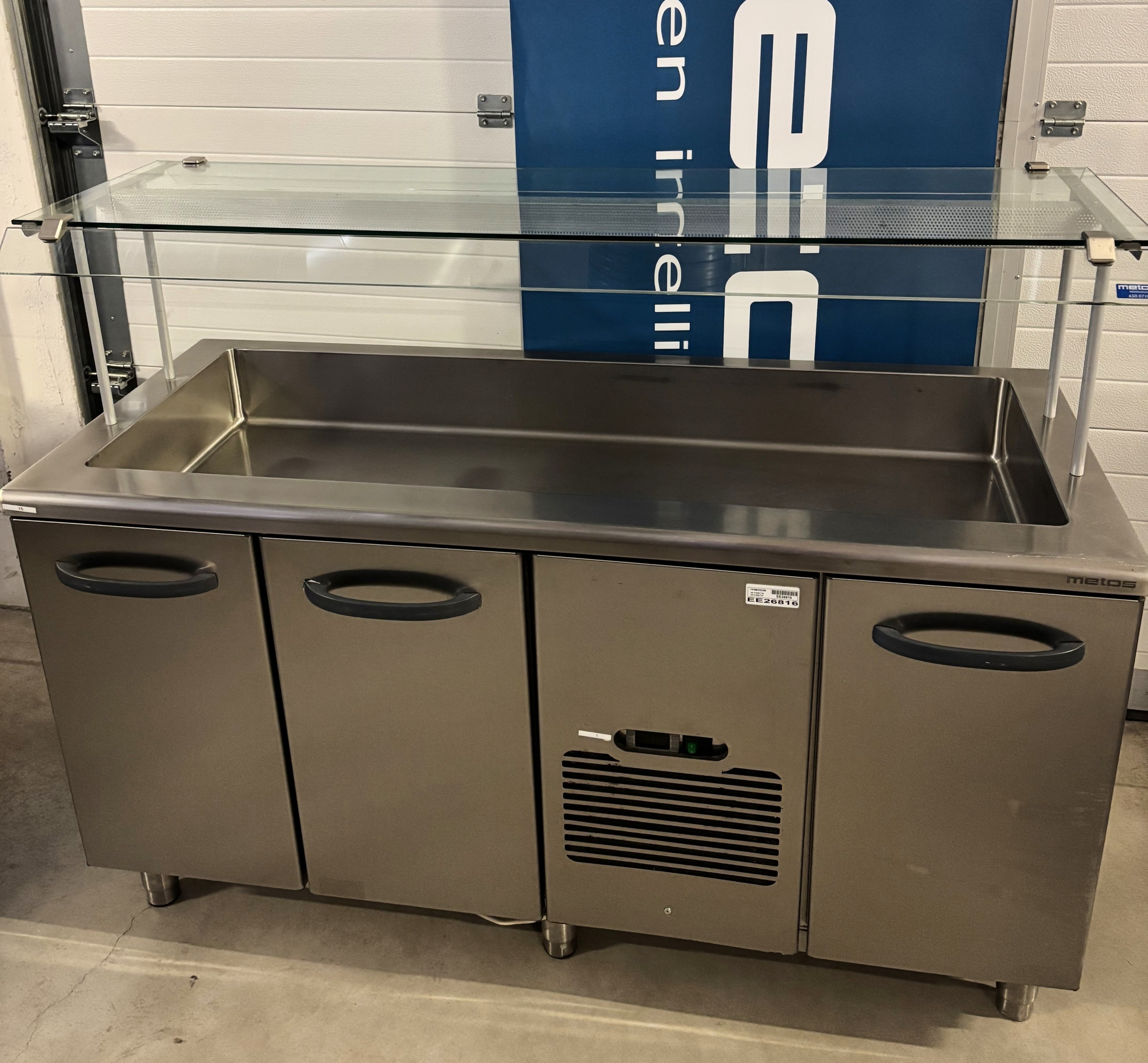 Külmsüvend kapiga Metos Proff2BT1600 OUTLET
