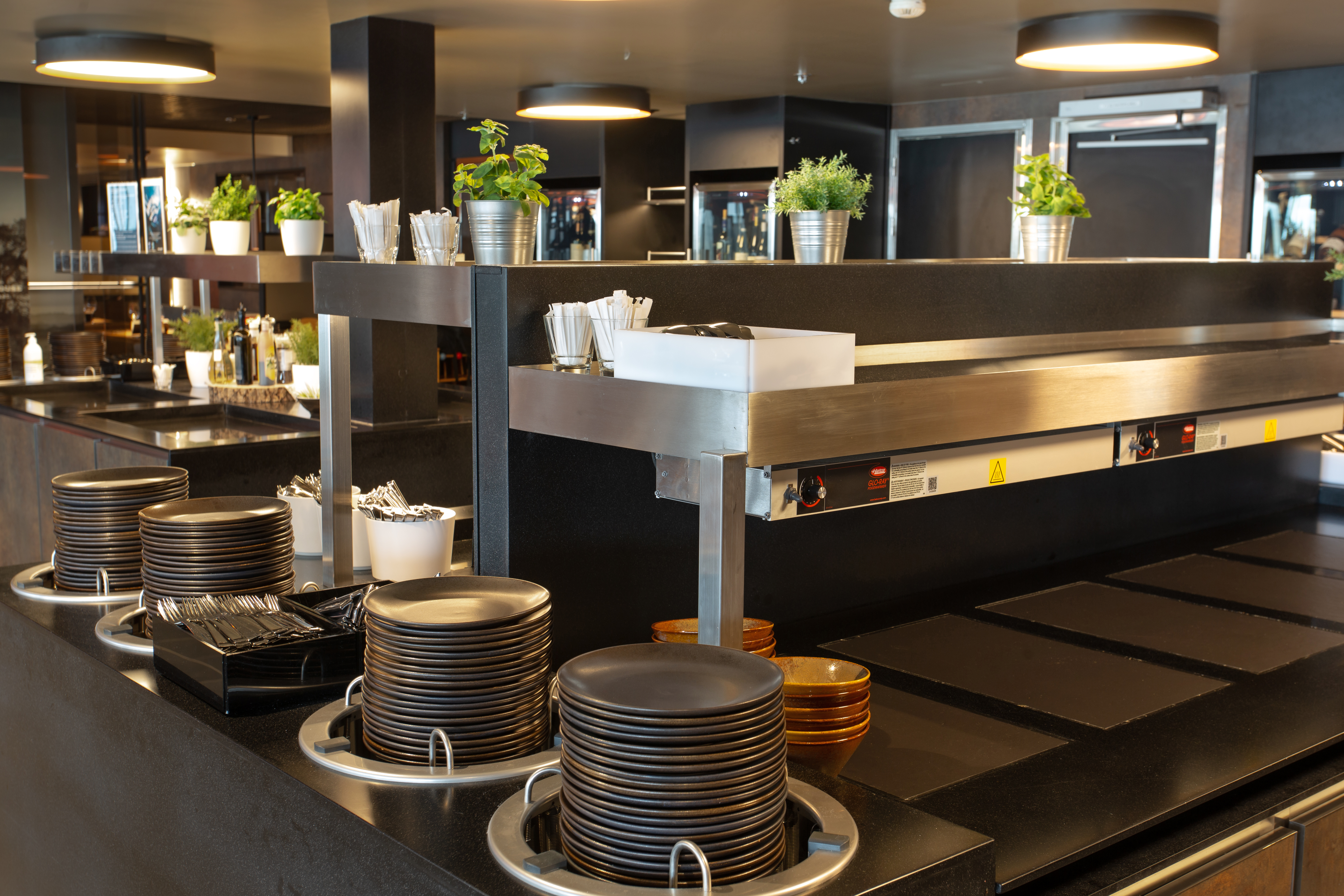 Buffet line galley